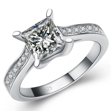 High Quality 925 Silver Ring Micro Set CZ Jewellery